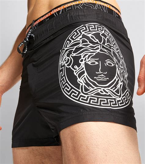 versace medusa swim shorts briefs|Men's Designer Swim Trunks & Beachwear .